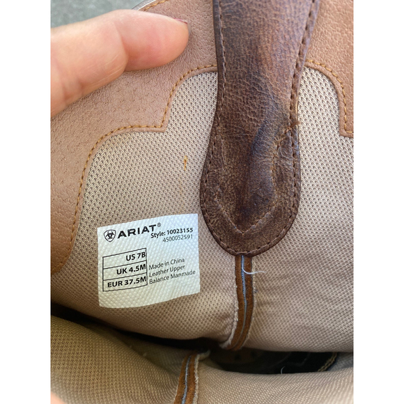 Brown Ariat Leather Boots | Poshmark